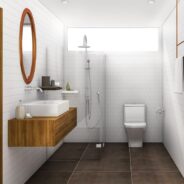 Installation d'une salle de bain design et minimaliste